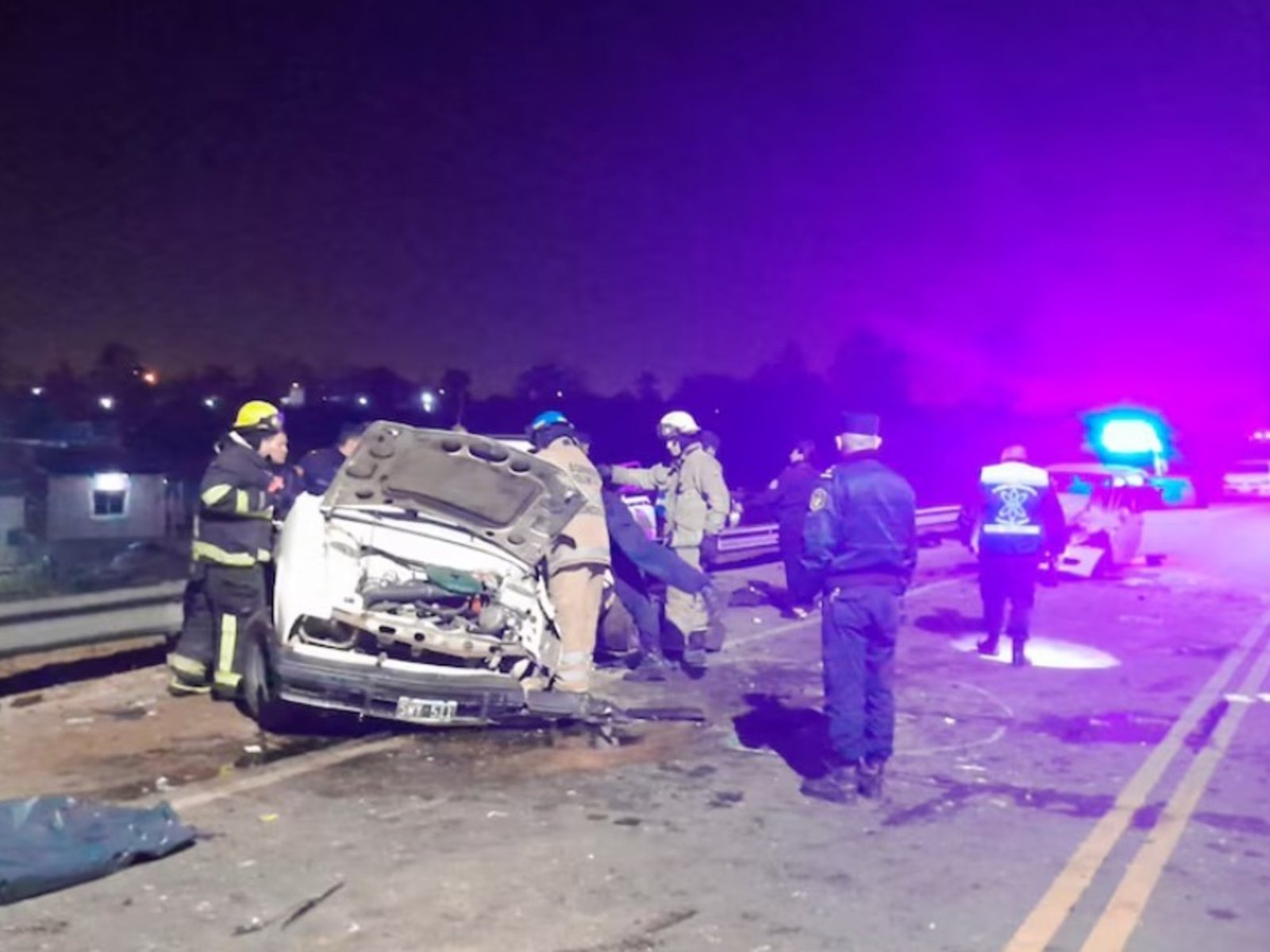 hay un muerto y una beba gravemente herida en terapia intensiva