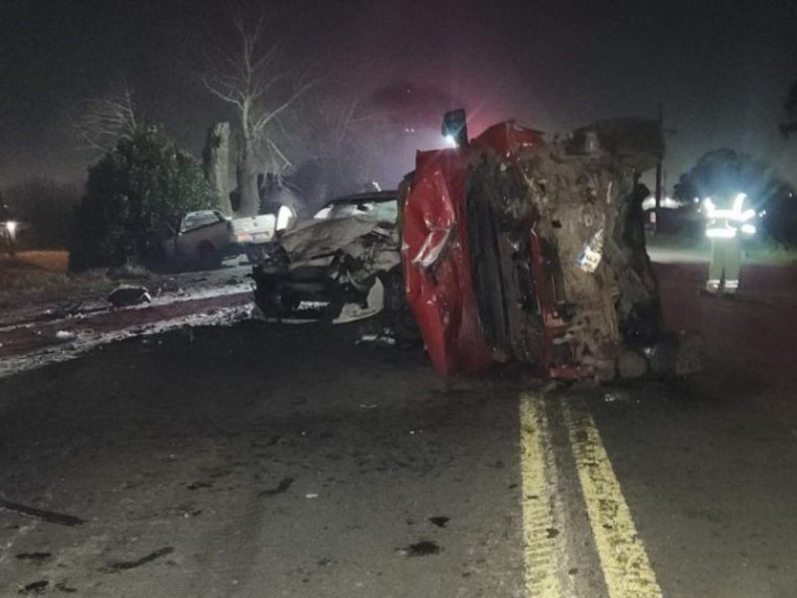 murió un joven en un trágico accidente en la ruta 226