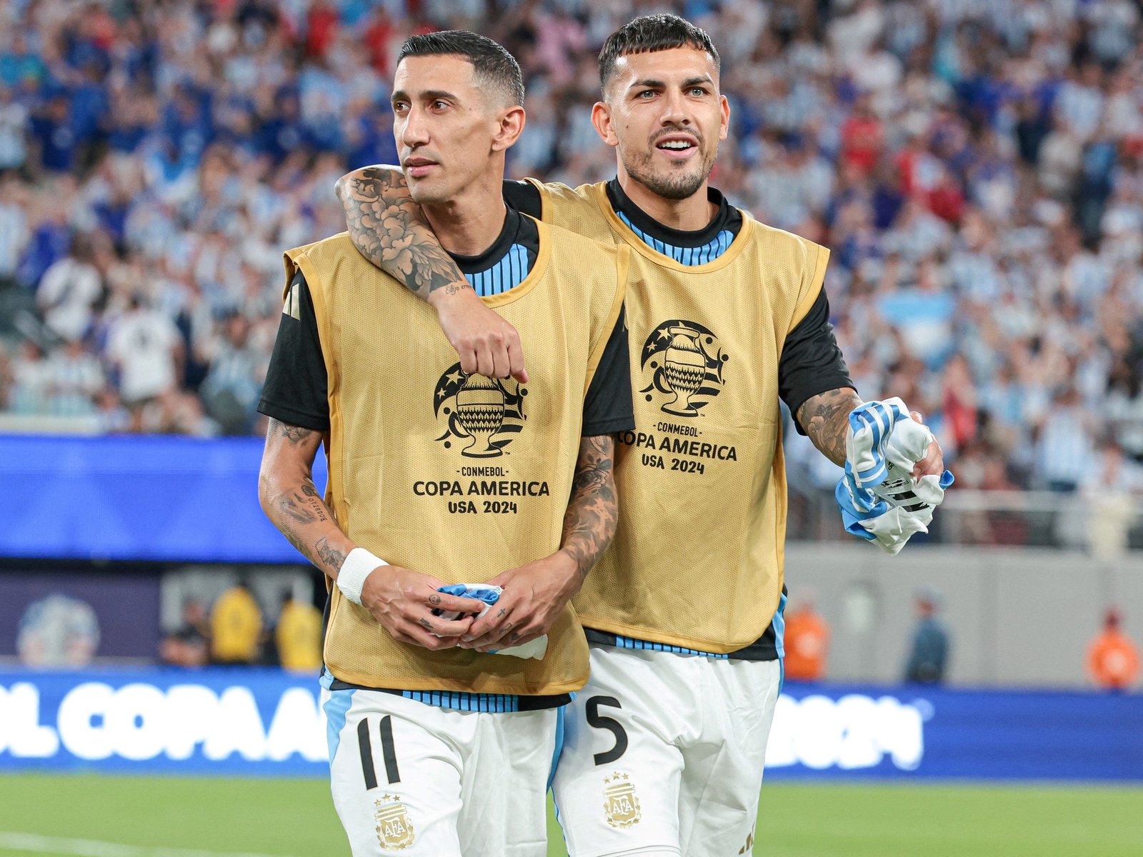 que Di María y Paredes no se arrepientan