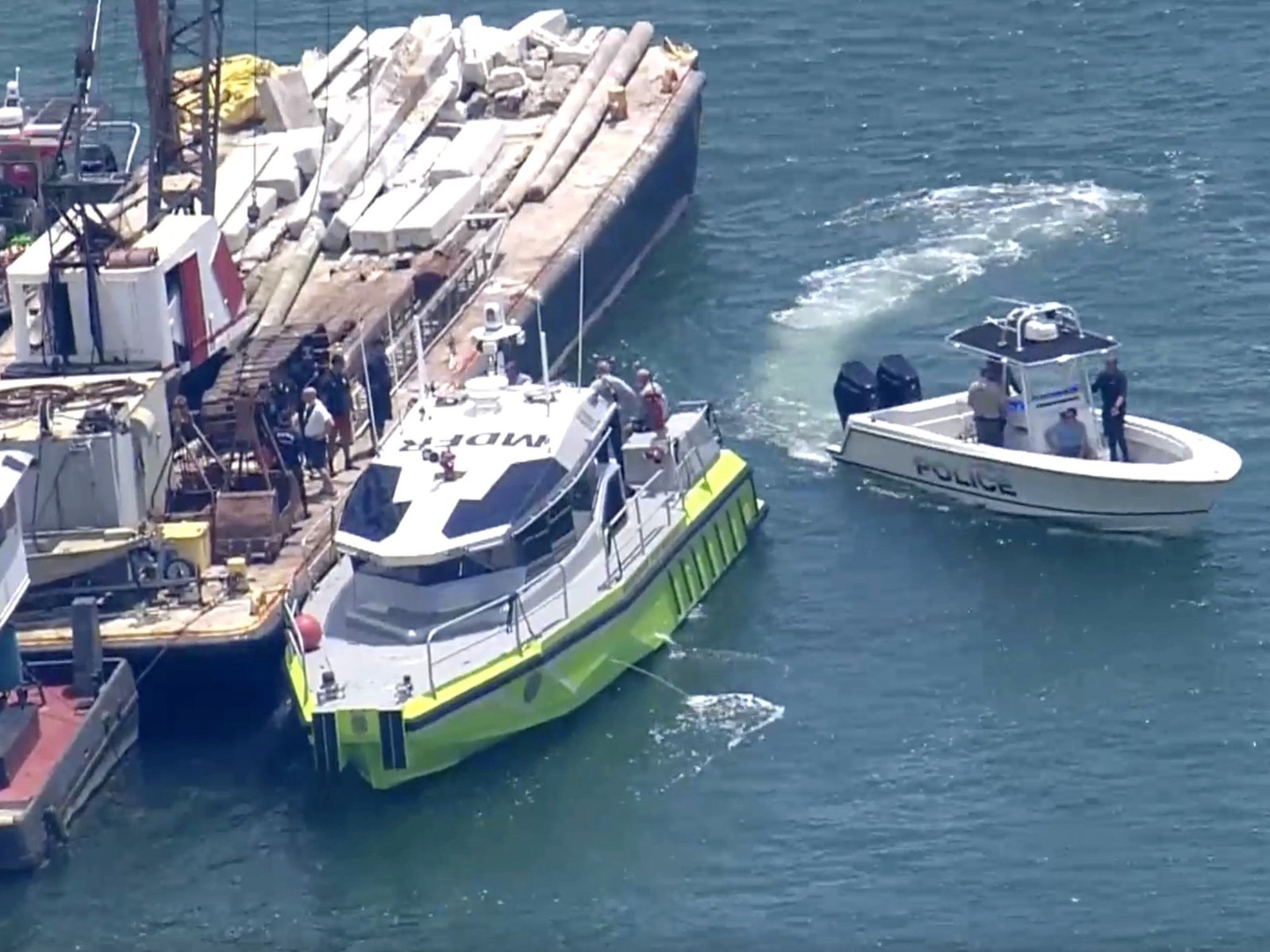un nene contó cómo fue el choque de barcos en el que murió la nieta de Cris Morena en Miami