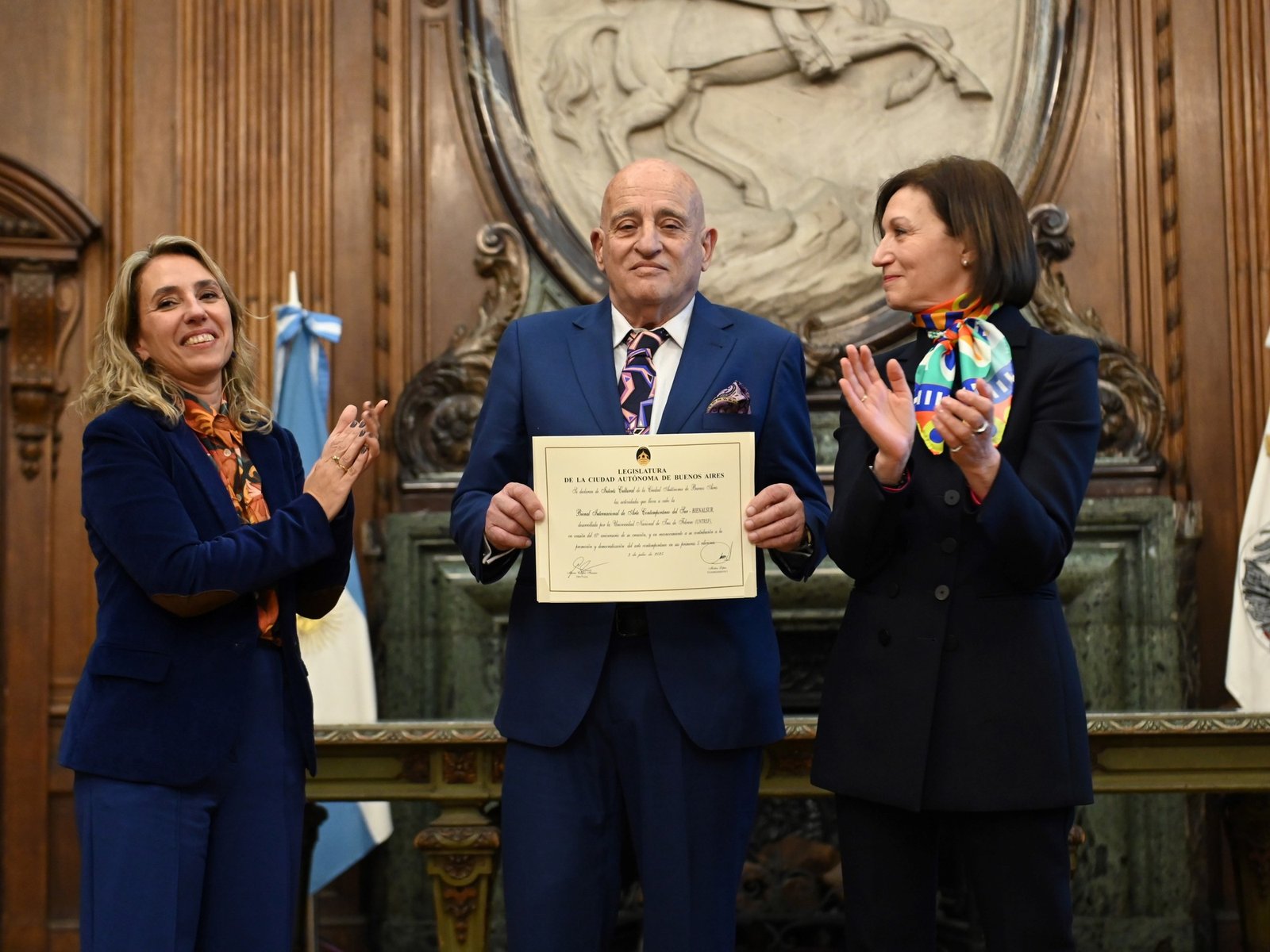 Bienalsur, declarada de Interés Cultural por la Legislatura de CABA en su décimo aniversario