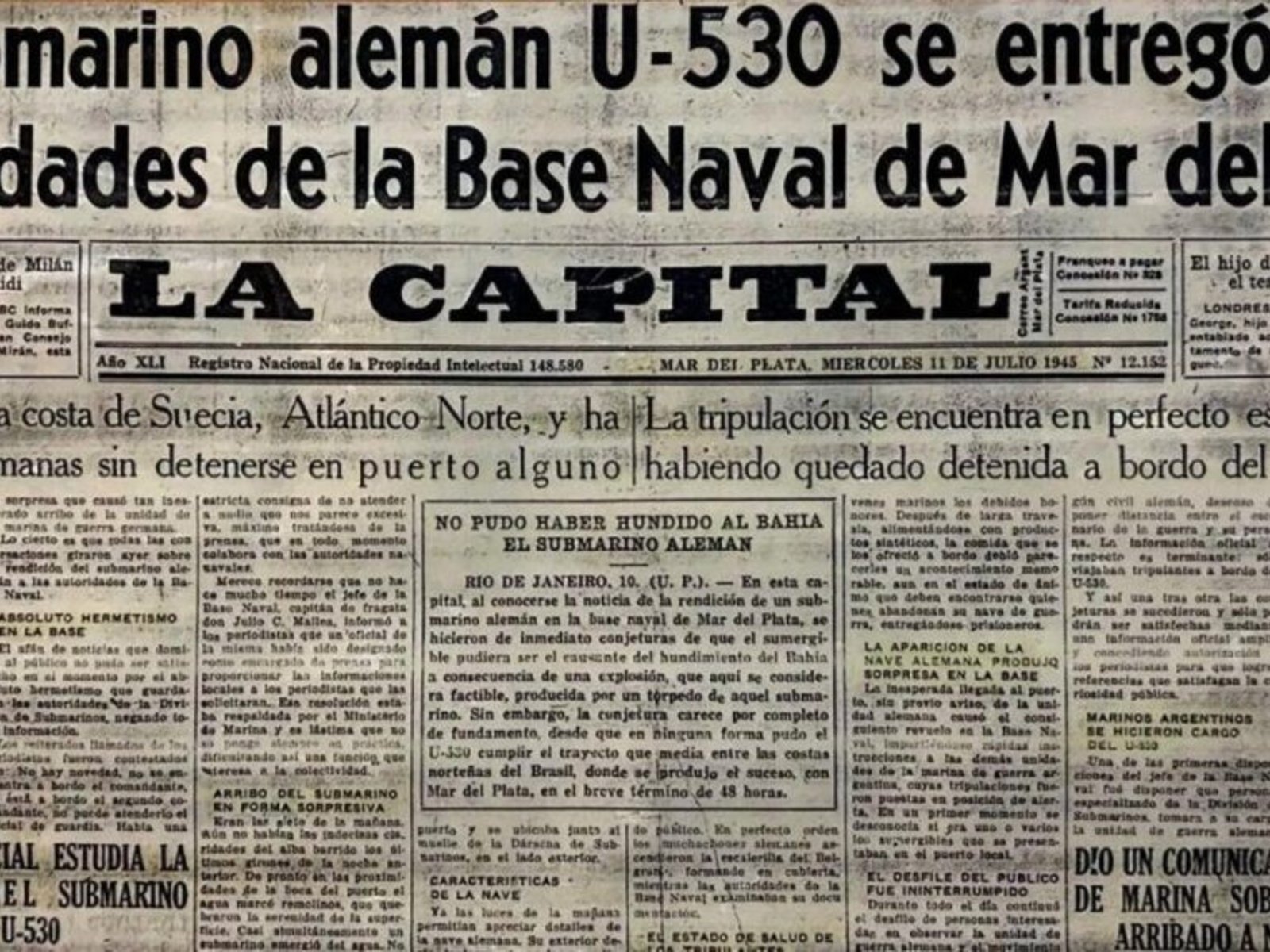 Cómo fue la ruta nazi en la Costa Atlántica y la huella del cuadro robado que estaba en Mar del Plata