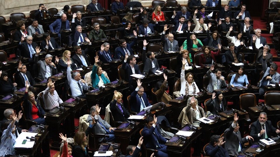 Después del veto de Milei, el Gobierno hace números en Diputados | Busca asegurarse que la oposición no logre los dos tercios
