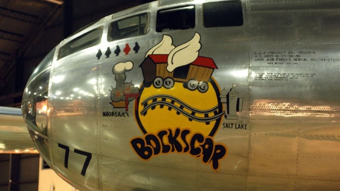 Dónde está el Bockscar, el avión que tiró la bomba atómica sobre Nagasaki