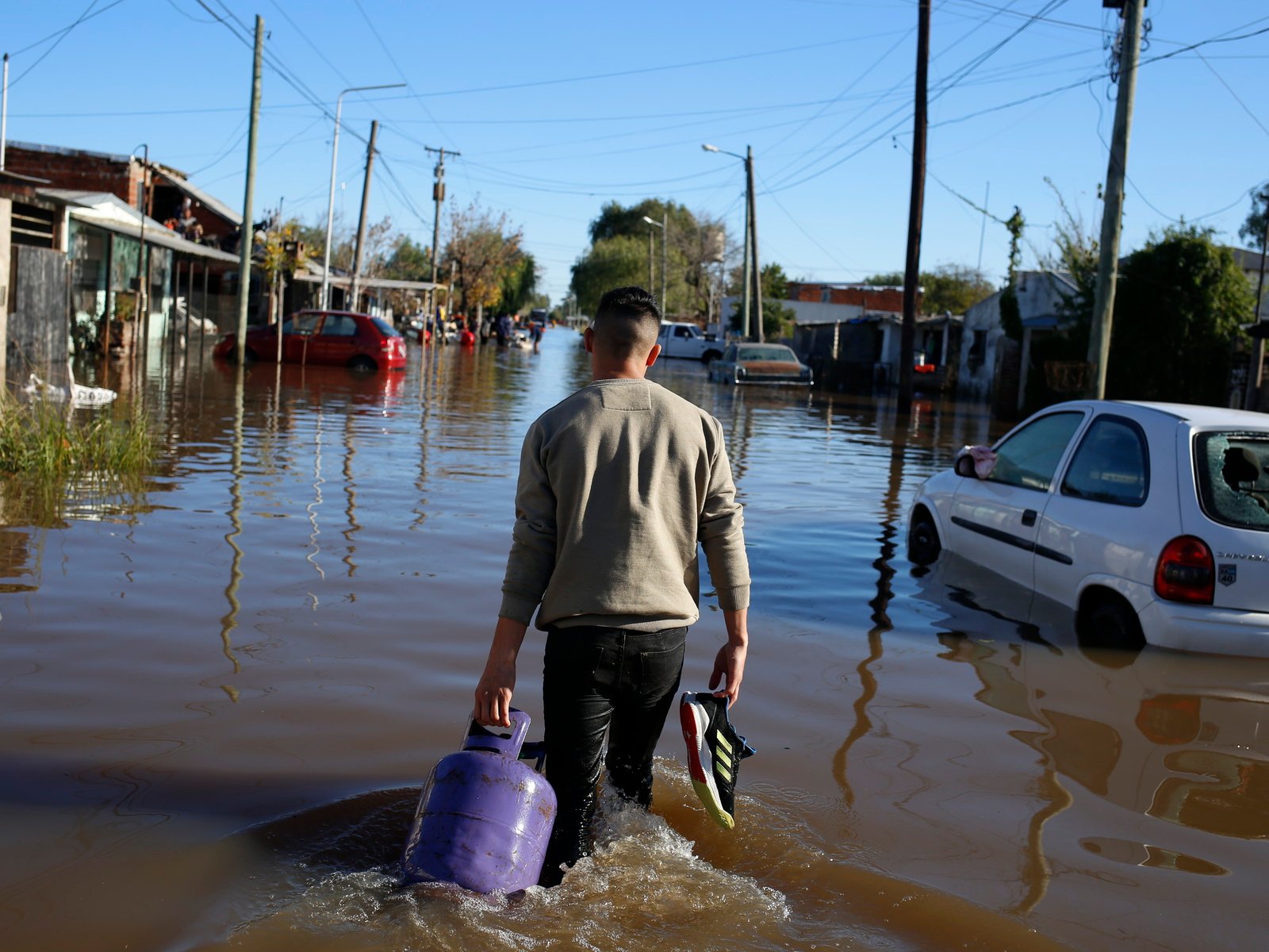 El Gobierno lanzó un plan de ayuda por $ 10.000 millones para los afectados por las inundaciones de mayo en Buenos Aires