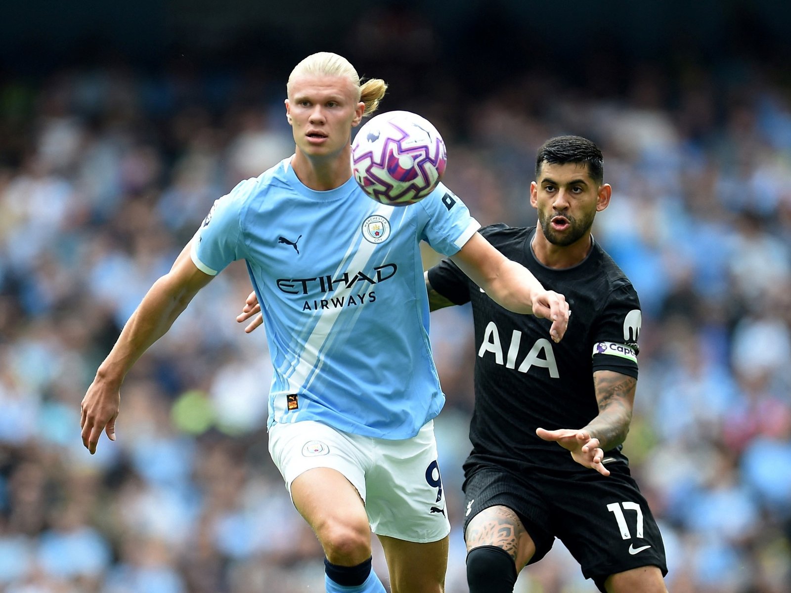 El Tottenham de Cuti Romero dio el golpe ante el Manchester City de Pep Guardiola