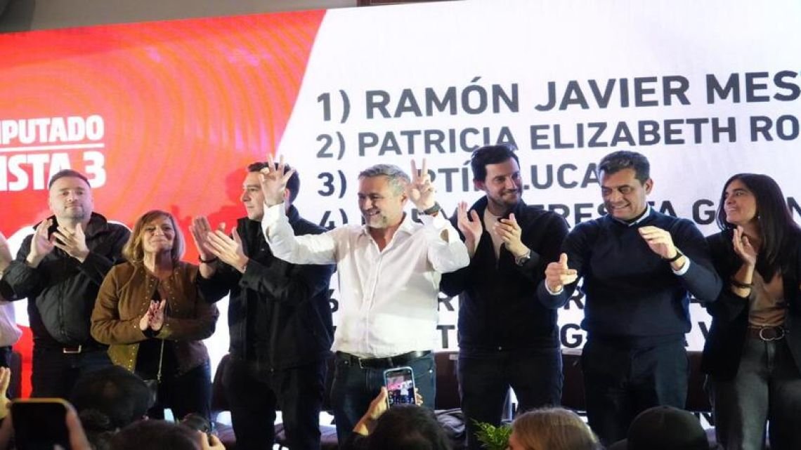El “carajo” de Mestre para arengar por la Lista 3 y en contra de los populismos K y de Milei