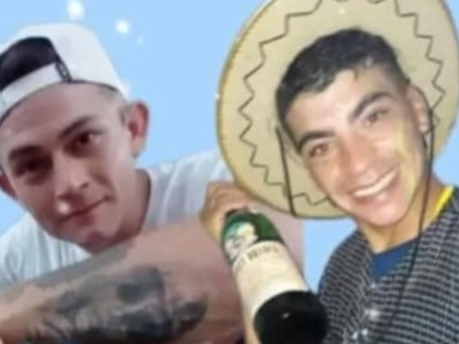 Escapaban en moto de la Policía, se cayeron y murieron los dos