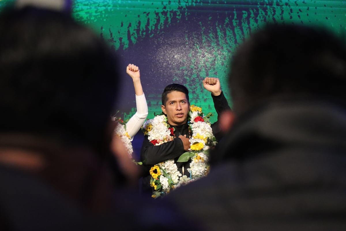 La derecha usa el debate electoral en Bolivia para responsabilizar a Andrónico Rodríguez de los “fracasos” del MAS