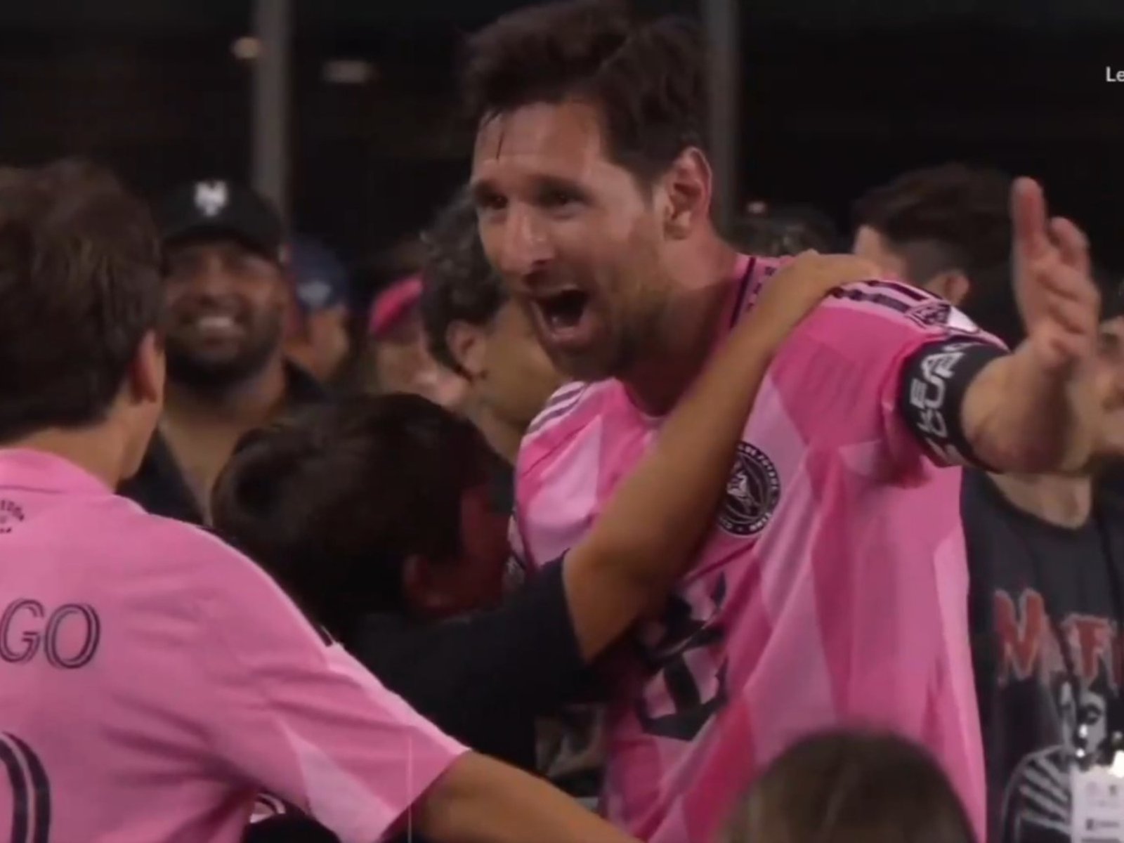 Lionel Messi, el tierno festejo con sus hijos y la jugada de superhéroe que desafió las leyes de la física en la victoria del Inter Miami vs Orlando