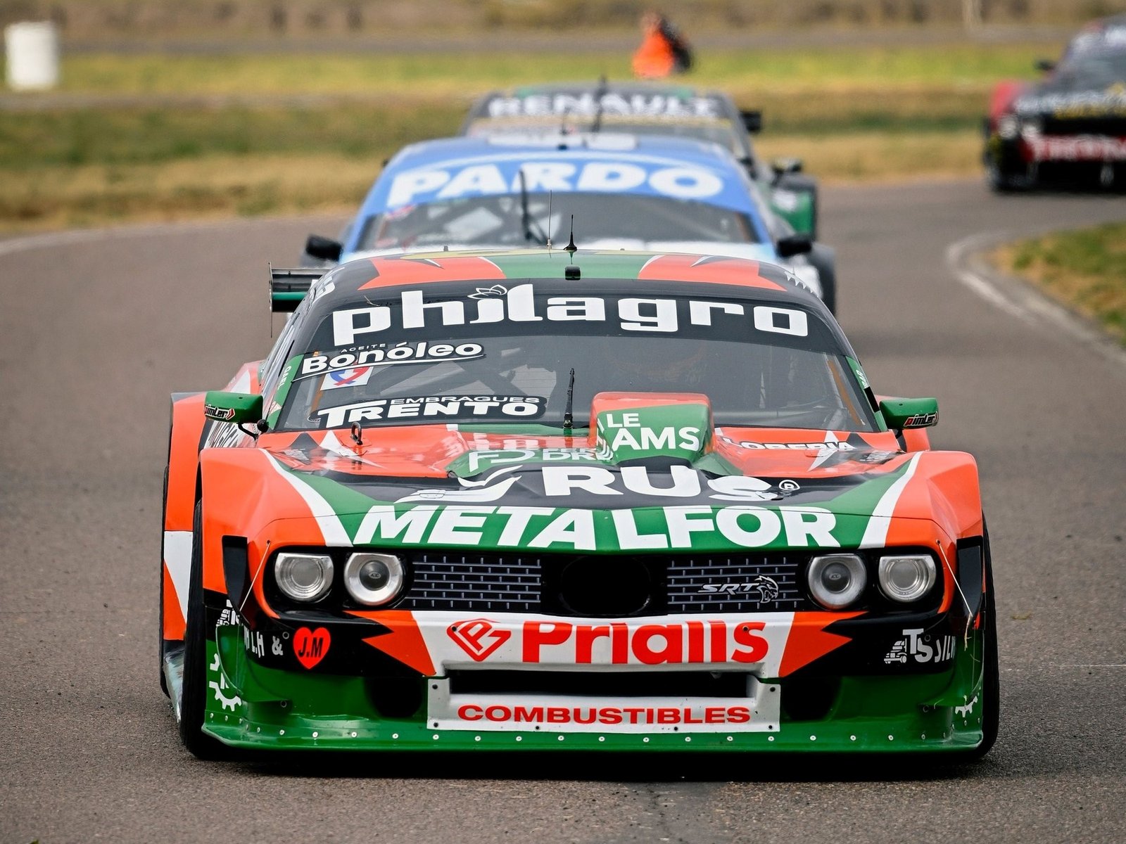 Los autos del TC, de caravana por las calles de la Ciudad de Buenos Aires en la previa de la histórica carrera en el Gálvez