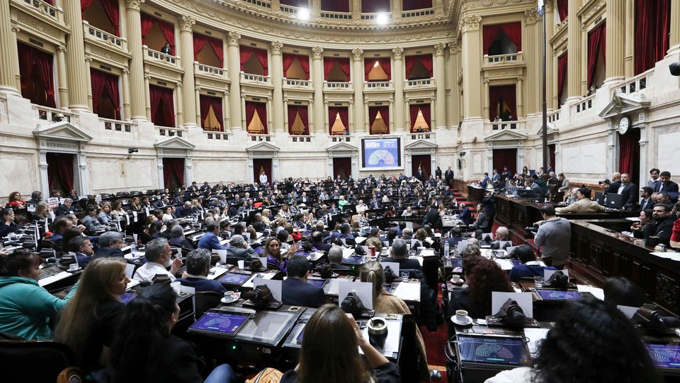 Miércoles con agenda contra Milei: sesión en Diputados y marcha de jubilados