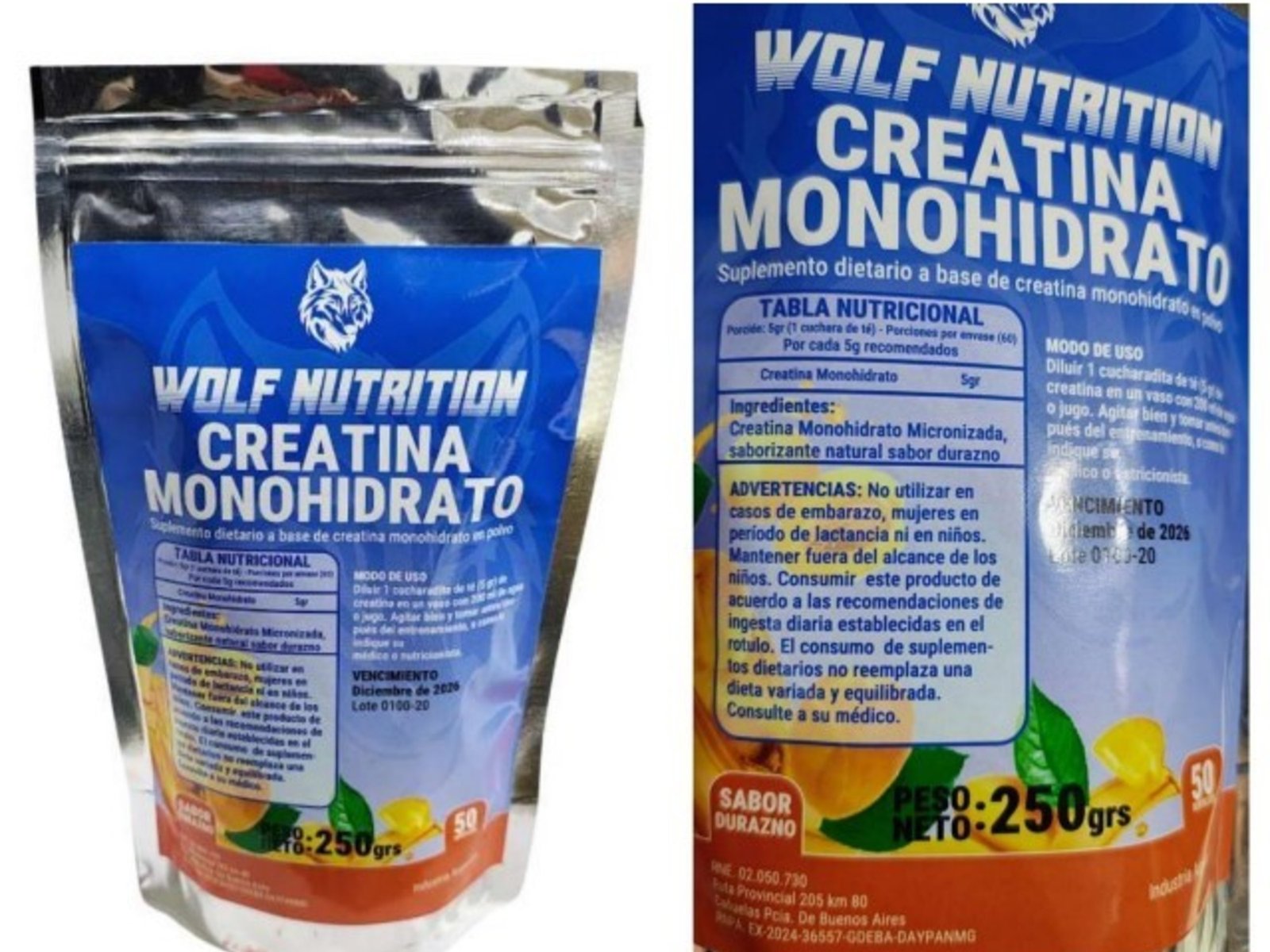 Prohíben la venta de un suplemento dietario a base de creatina al considerarlo un “producto ilegal”