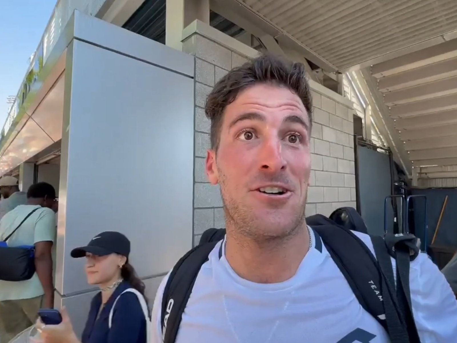 Quién es Federico Gómez, el tenista argentino que pasó de la confesión más dura a chicanearse con un francés en la qualy del US Open