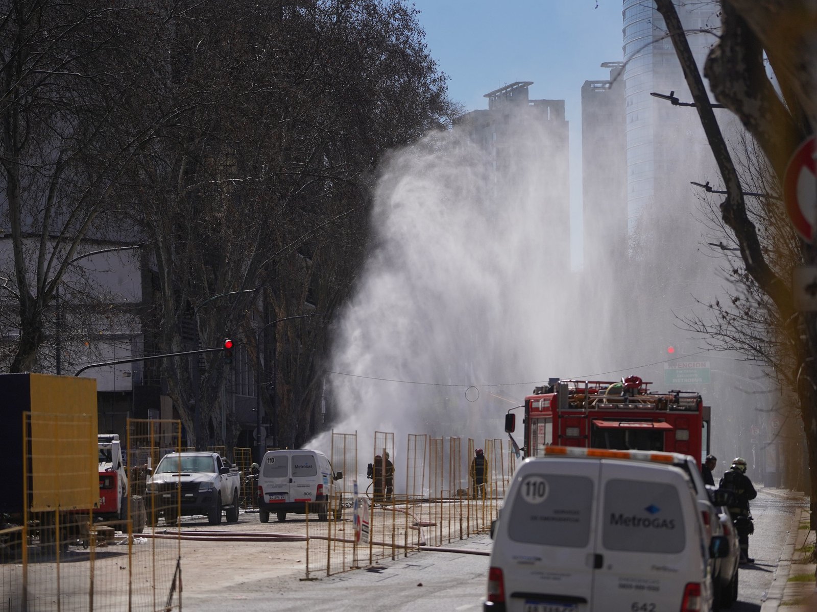 Siete horas de pánico y tensión en Palermo por una fuga de gas: “El olor era impresionante”