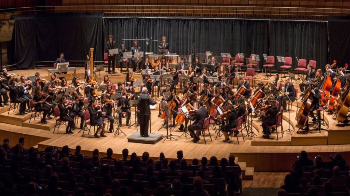 Sinfónica Juvenil Nacional Libertador San Martín: Vivaldi, Hübler, Wienaiwski, Liszt y Mahler