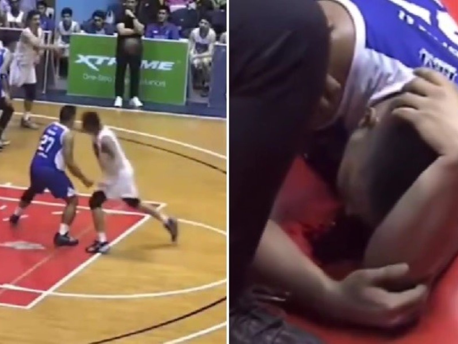 Suspenden de por vida a un basquetbolista por noquear de una piña a un rival en pleno partido