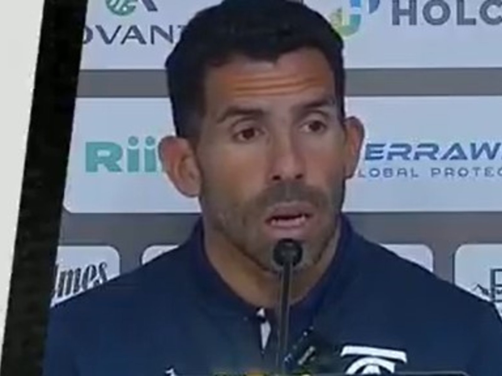 Tevez: "Encima del presidente"