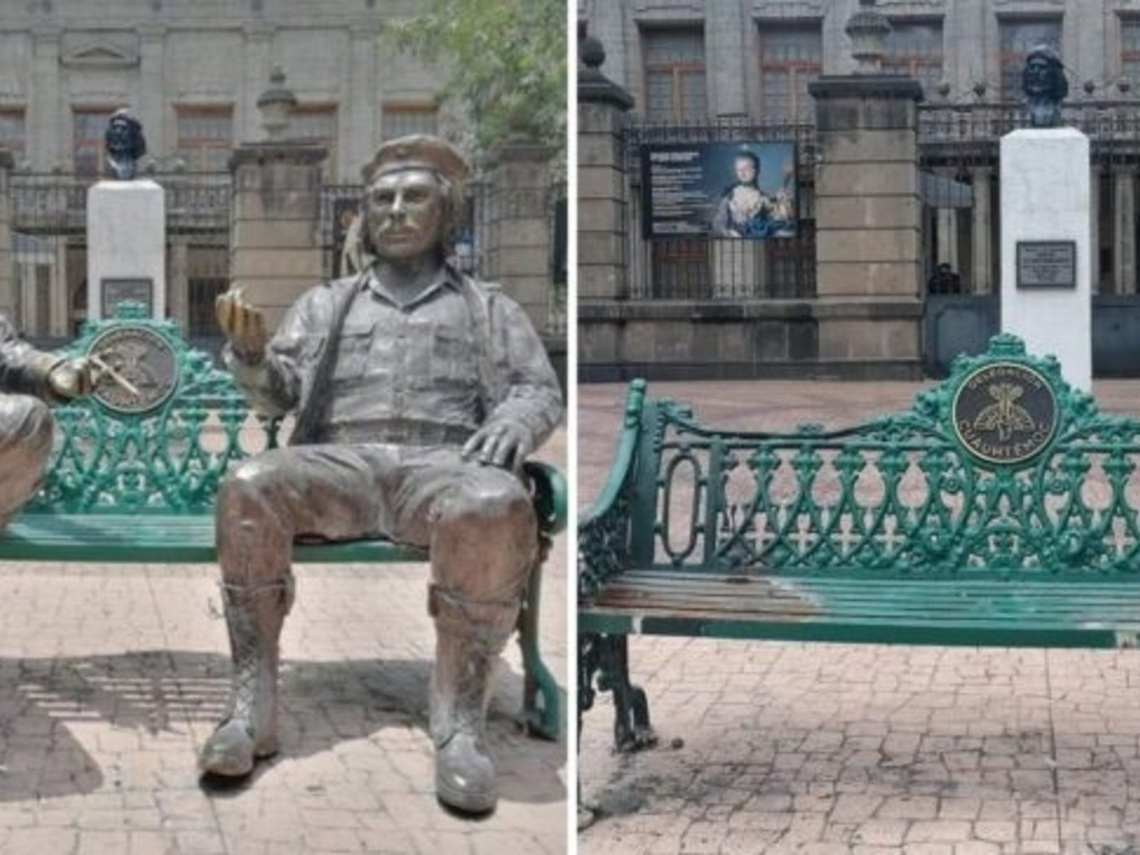 Una insólita puja en la Ciudad de México por una estatua de Fidel Castro y otra del Che Guevara