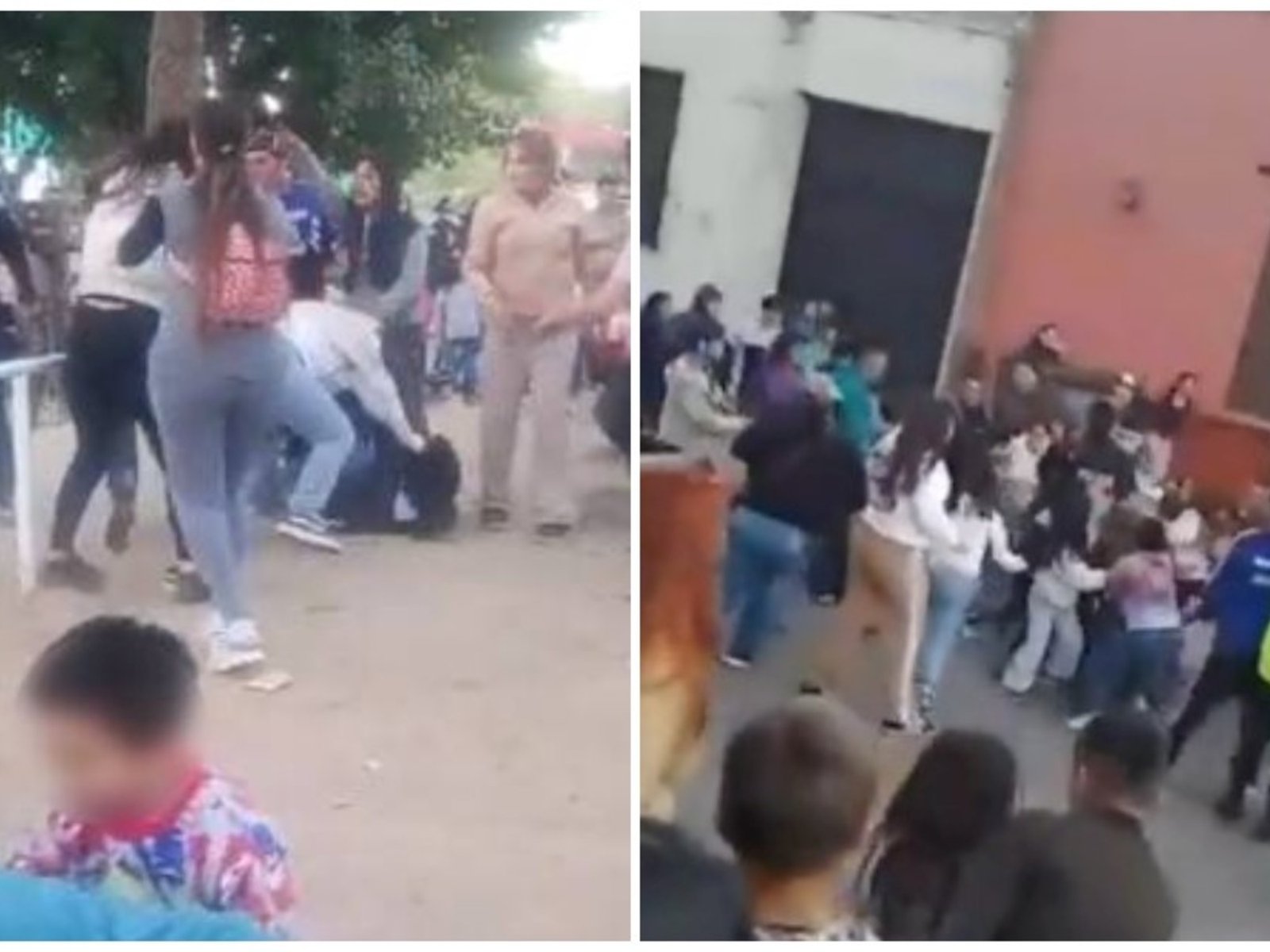 hubo gritos, corridas y varios heridos