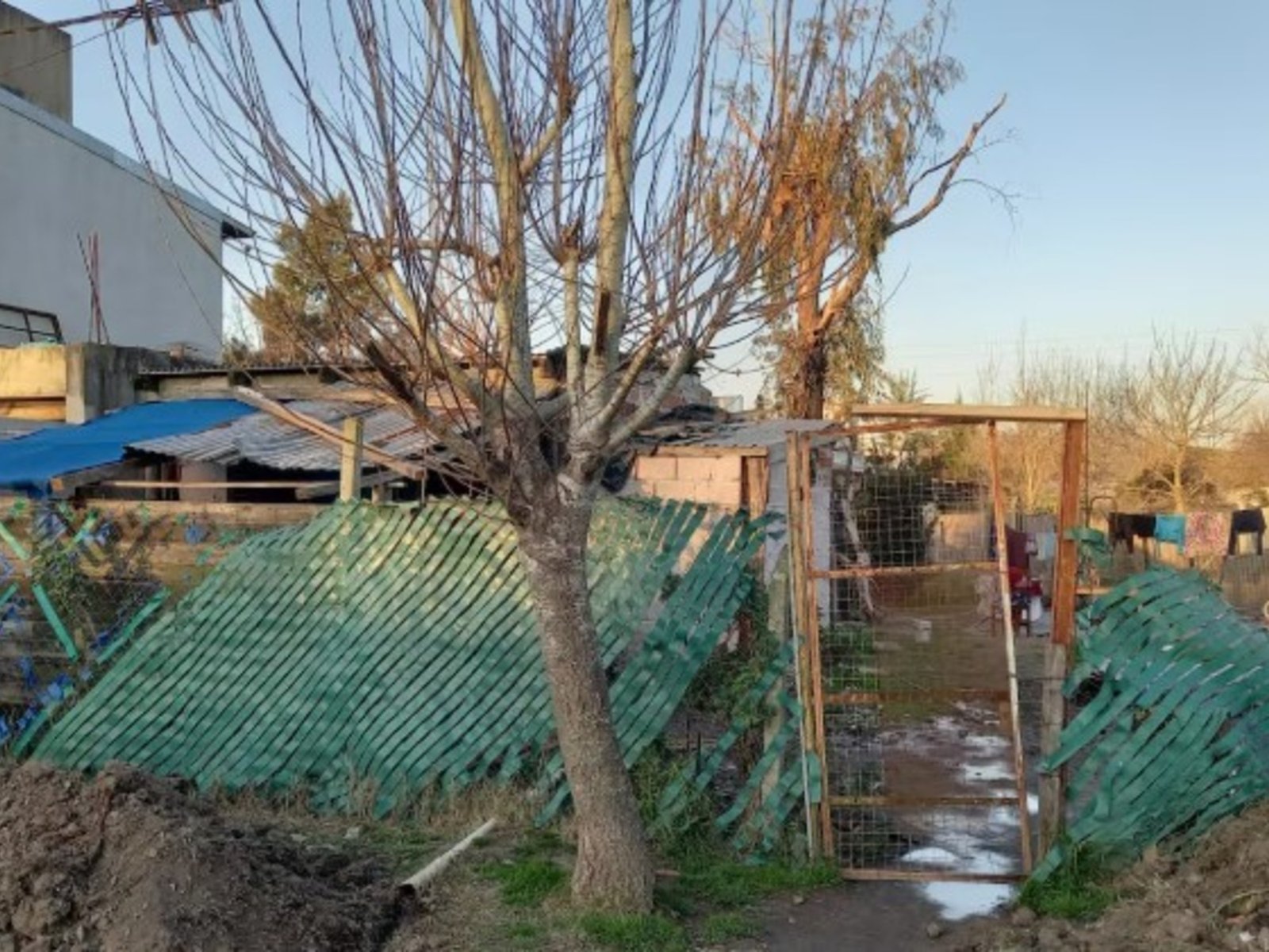 la víctima se salvó de milagro gracias a sus vecinos