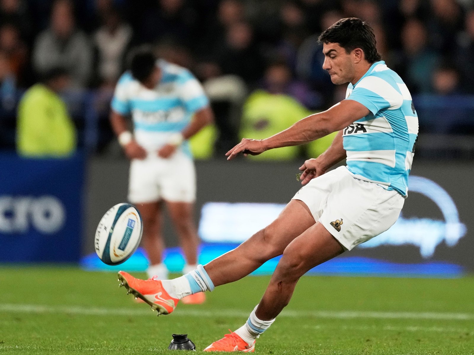 reemplazó a Albornoz por lesión y fue clave ante los All Blacks