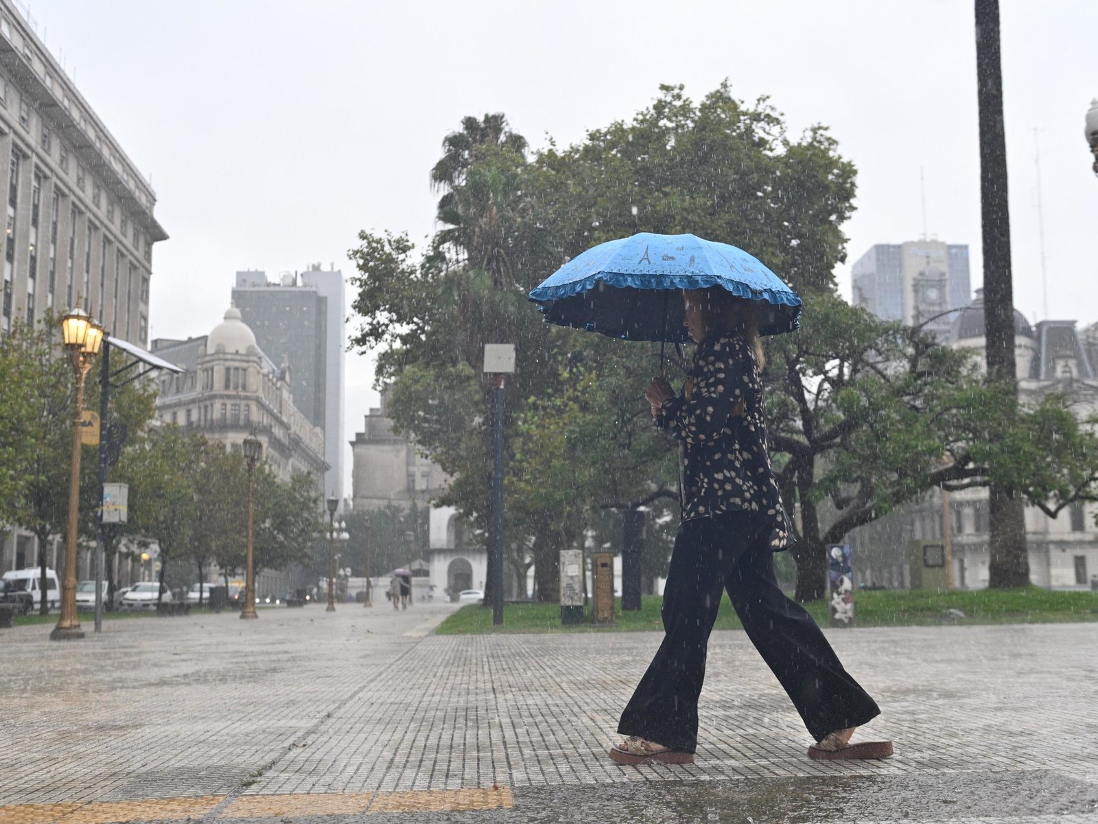 rigen alertas amarillas en 10 provincias y hay pronóstico de tormentas en la Ciudad de Buenos Aires por la ciclogénesis