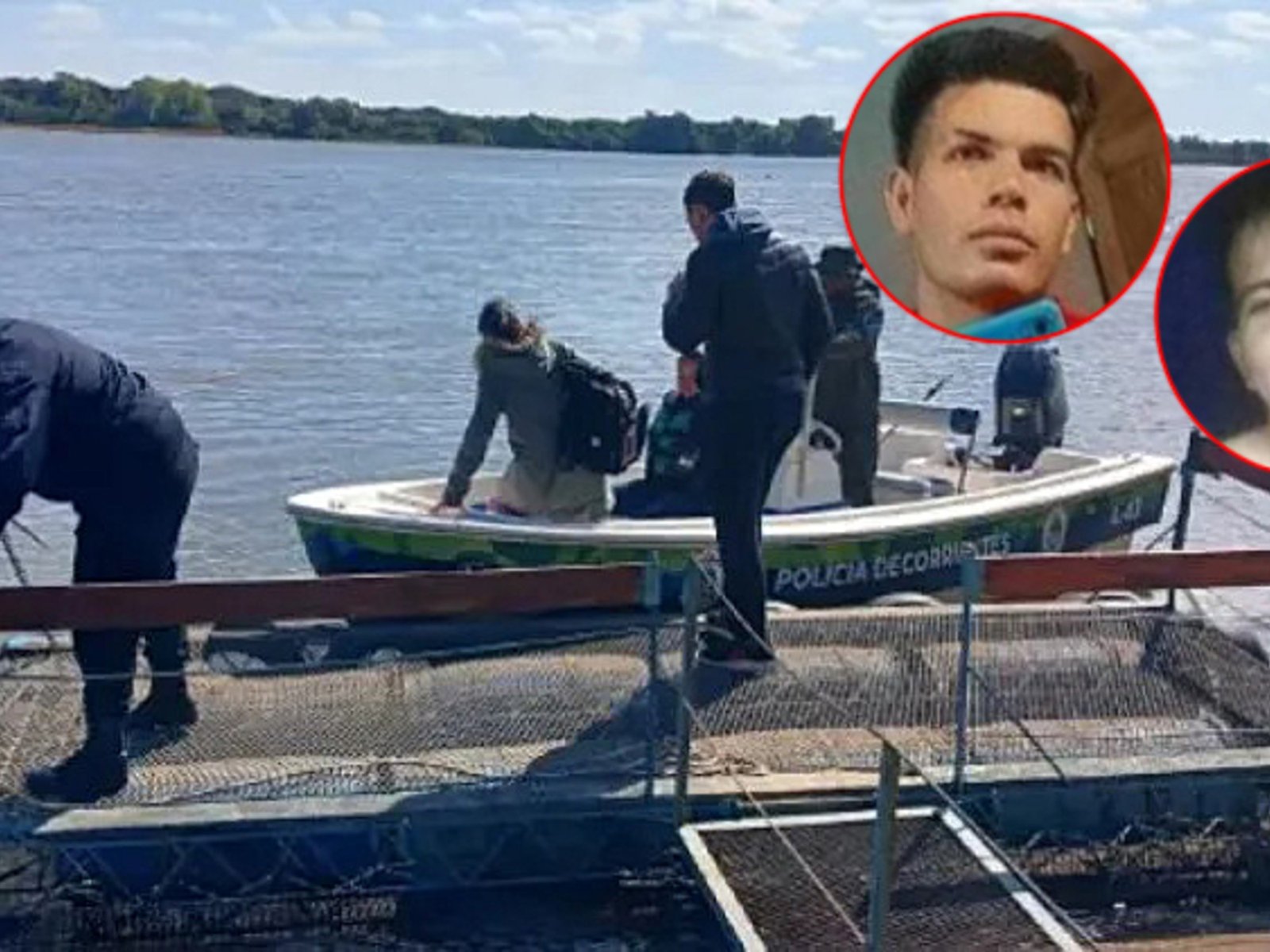 una lancha sin tripulantes dando vueltas en círculos y dos primos desaparecidos hace cinco días en el río Paraná