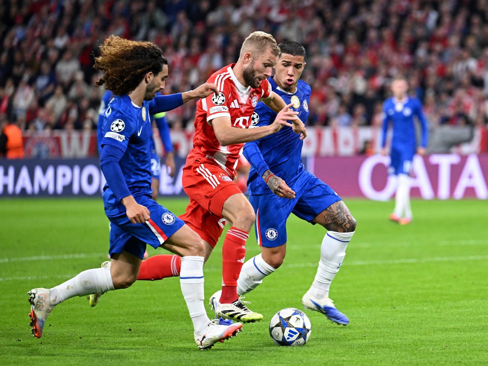 Bayern Múnich vs. Chelsea de Enzo Fernández, por la Champions League: minuto a minuto, en directo