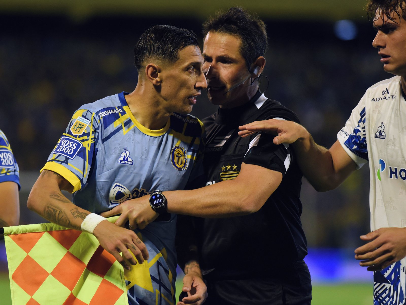 Di María jugó un primer tiempo brillante, pero Rosario Central igualó con Talleres y no pudo alcanzar a River en la tabla anual