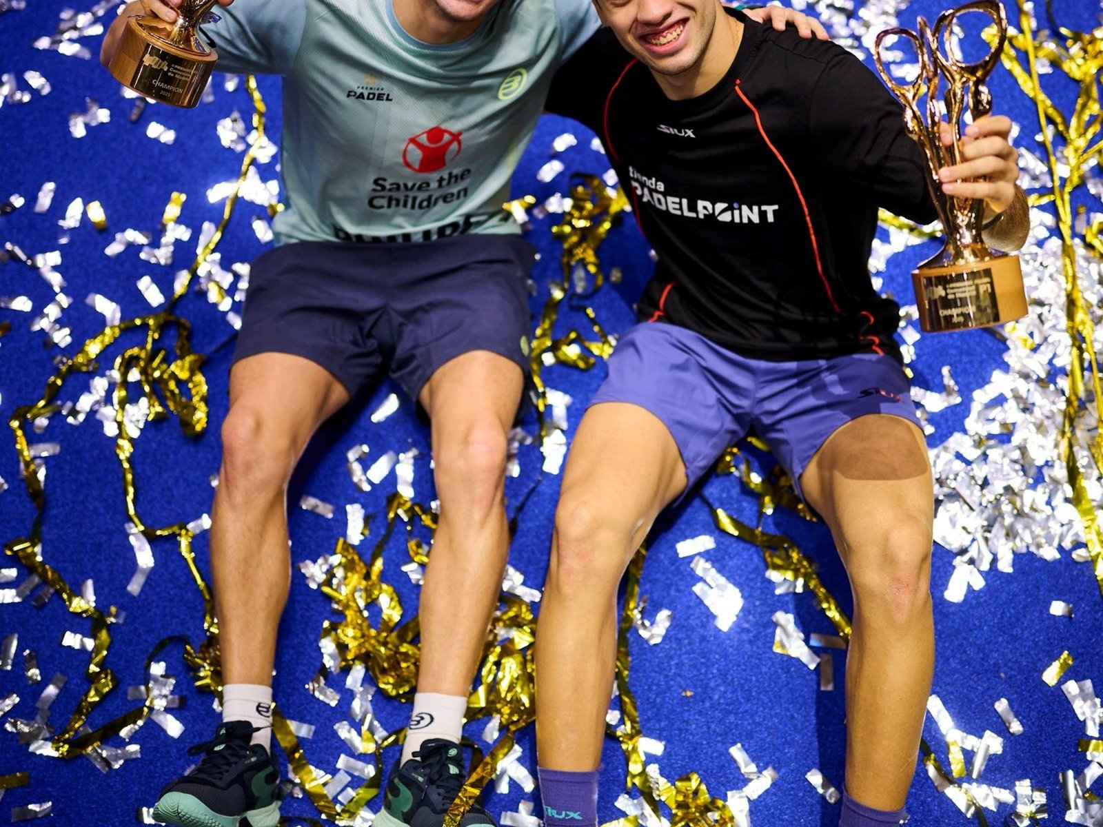 Di Nenno y Augsburger dan el batacazo y se consagran campeones del P1 de Madrid frente a Tapia y Coello :: Olé