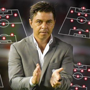 Dibuje, Muñeco: los esquemas que evalúa Gallardo para ir por la remontada frente a Palmeiras :: Olé