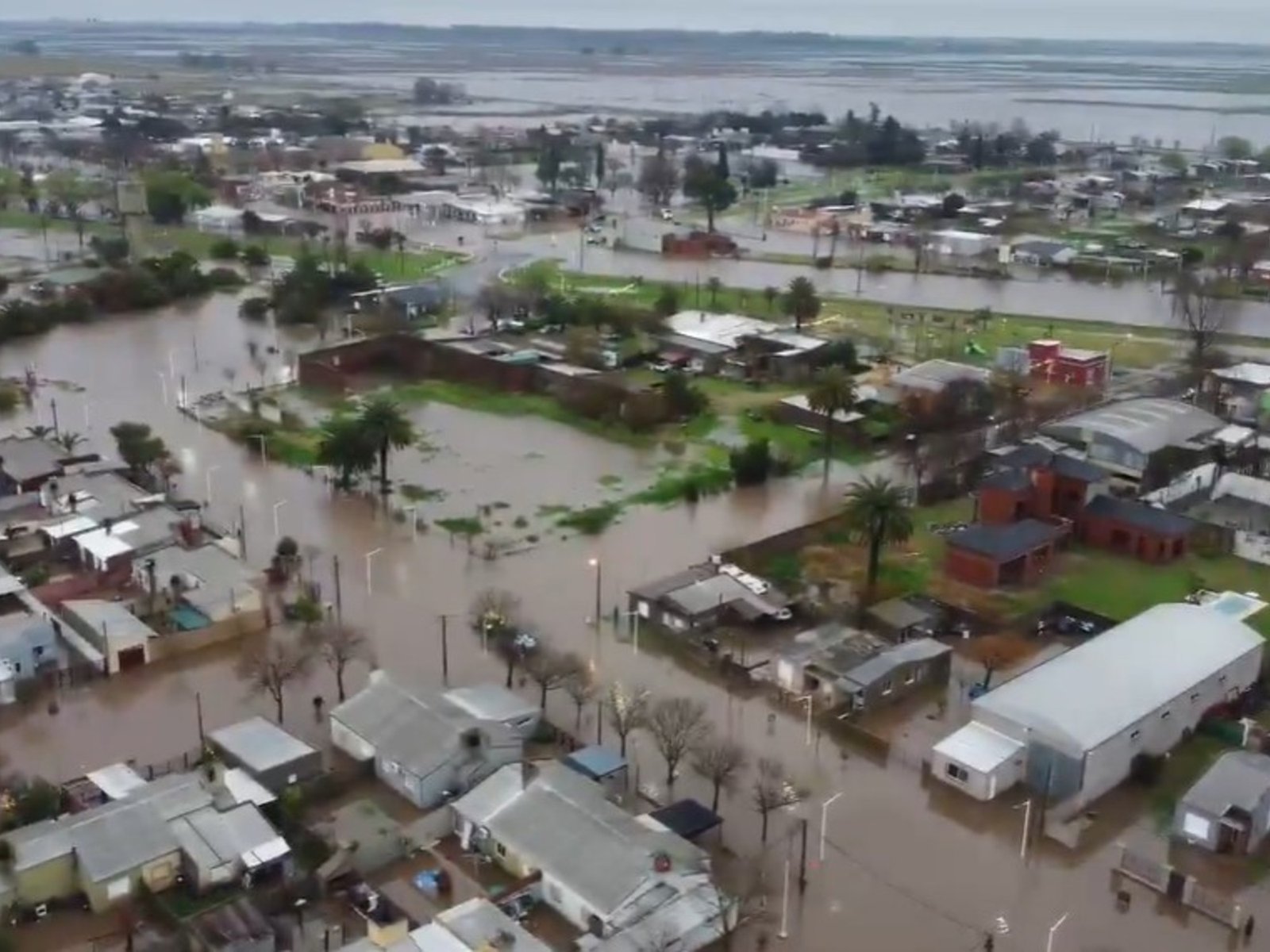 El drama de María Teresa, la localidad santafesina más castigada por la lluvia
