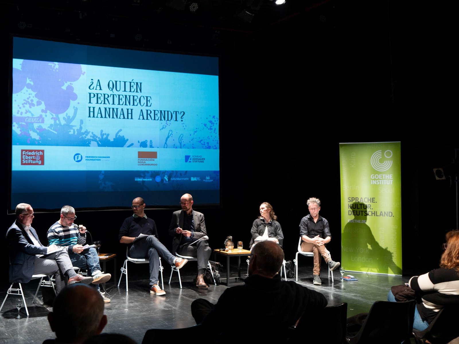 Fundaciones alemanas debatieron el legado de Hannah Arendt y su vigencia política