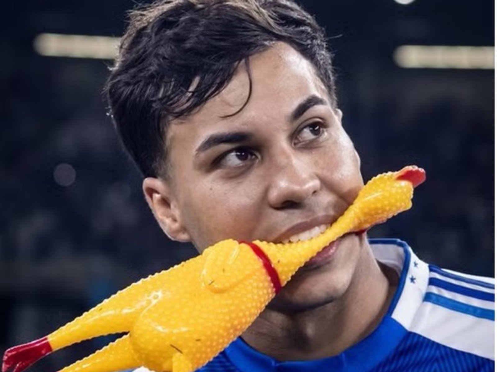 La provocación del goleador de Cruzeiro a Atlético Mineiro :: Olé