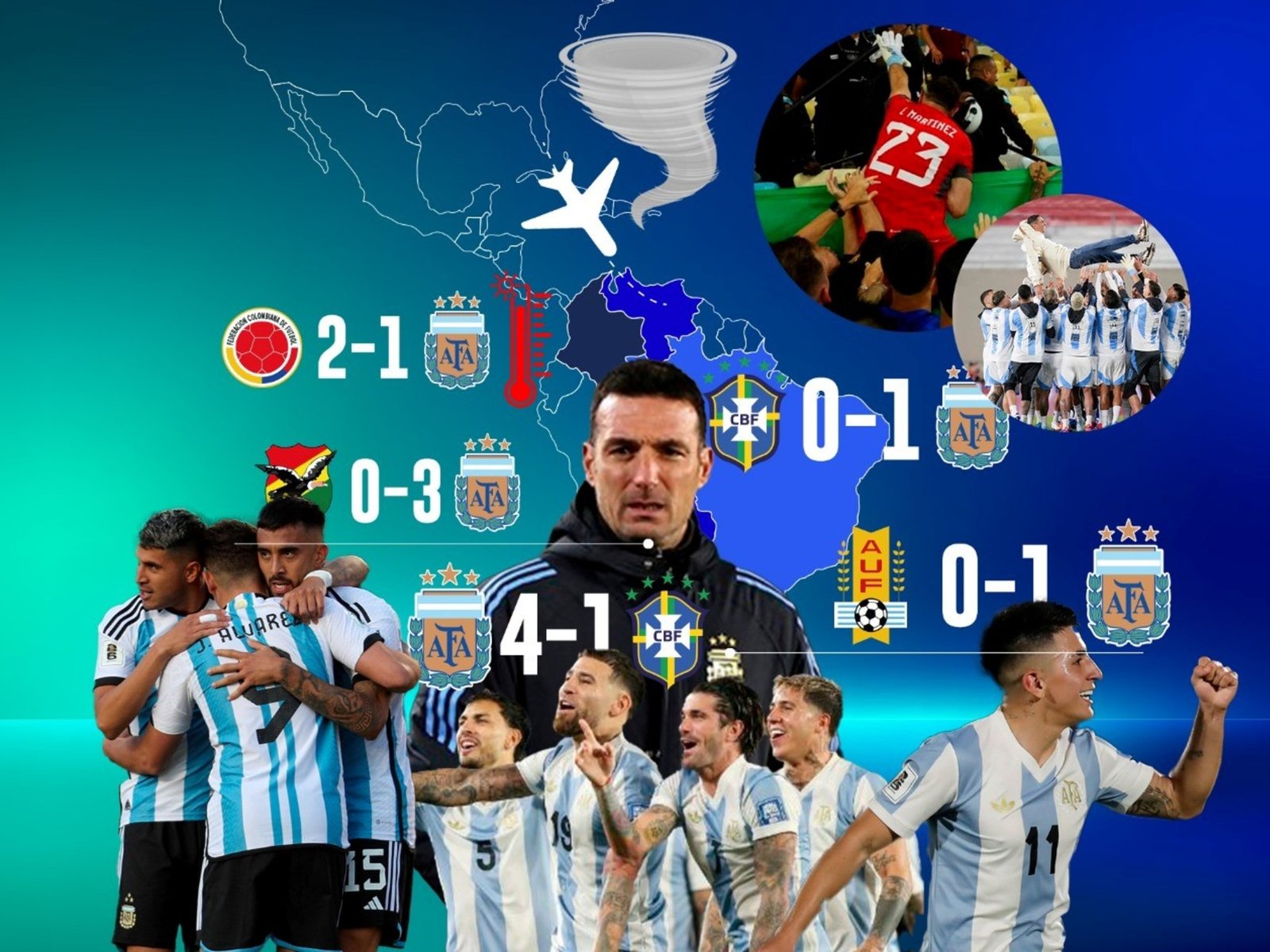 La vuelta al Mundial en 733 días: goleadas históricas, hitos y sucesos de la Selección en estas Eliminatorias :: Olé