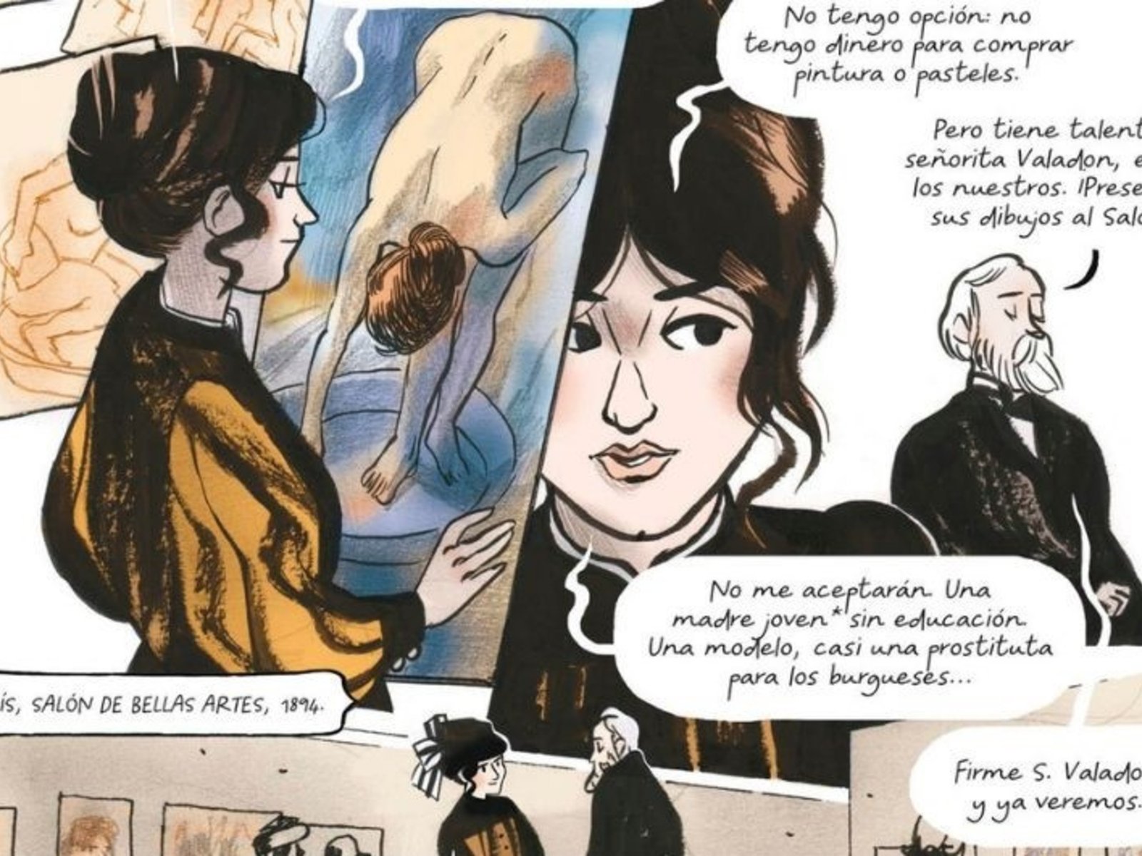 Muchas mujeres en cuadros, pero pocas pintoras