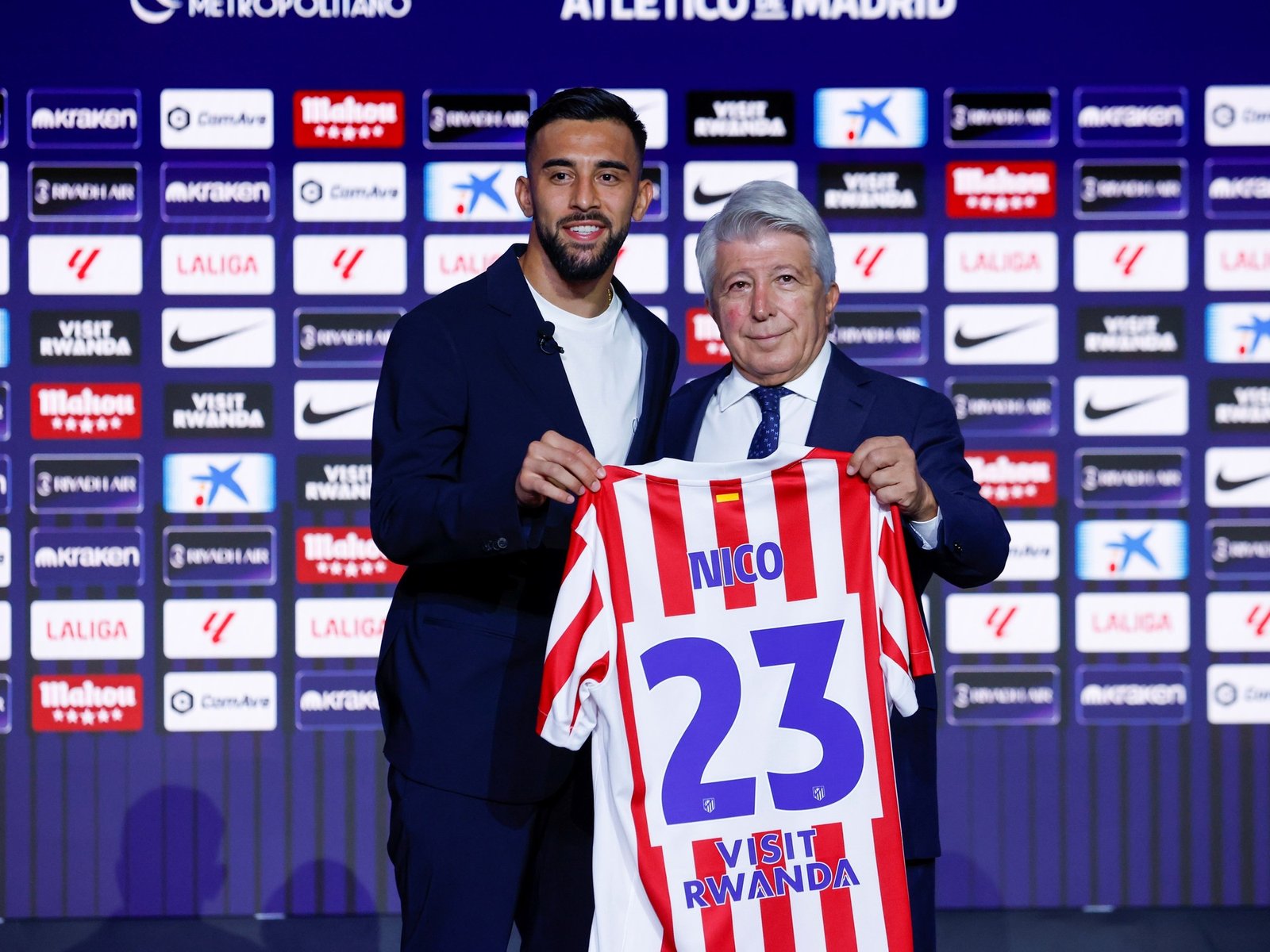 Nico González, presentado en el Aleti: del “Simeone es de los mejores del mundo” a su felicidad por integrar un plantel con otros argentinos :: Olé