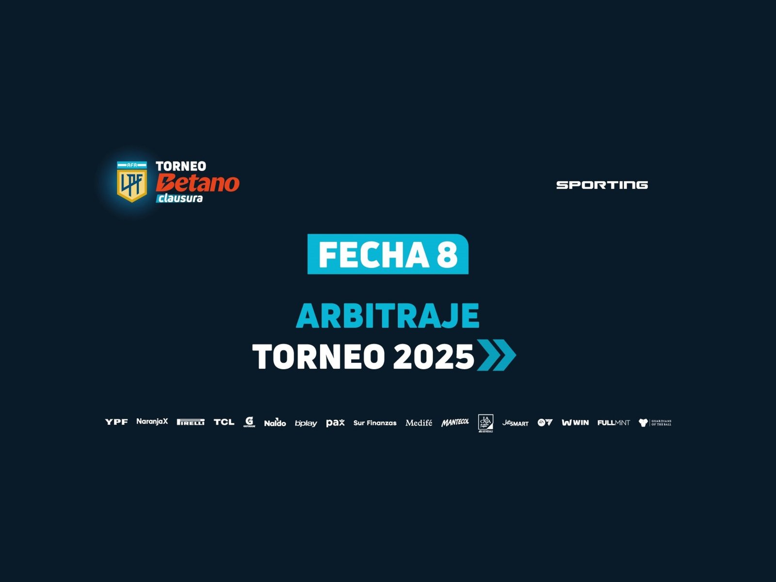 Torneo Clausura: días, horarios, TV y árbitros de todos los partidos de la fecha 8 :: Olé