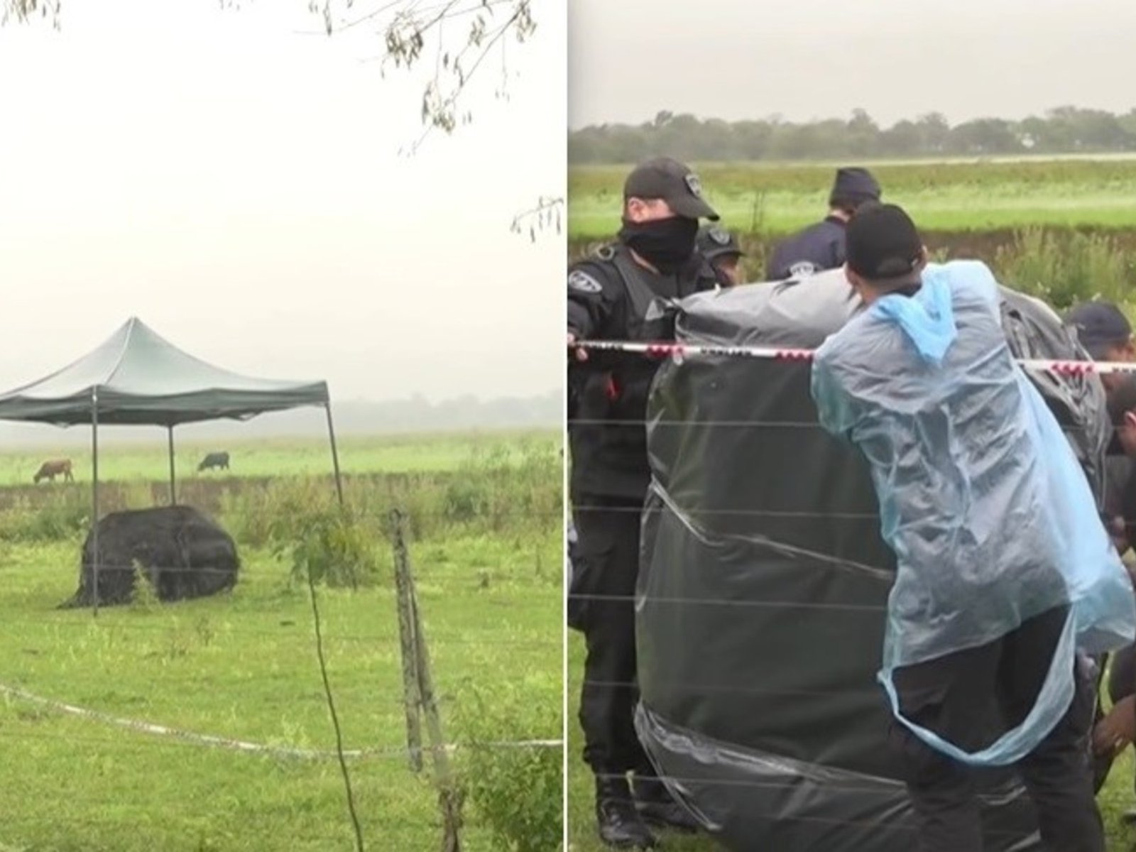 Trasladan a Buenos Aires la misteriosa pieza del cohete espacial que cayó en un campo de Chaco