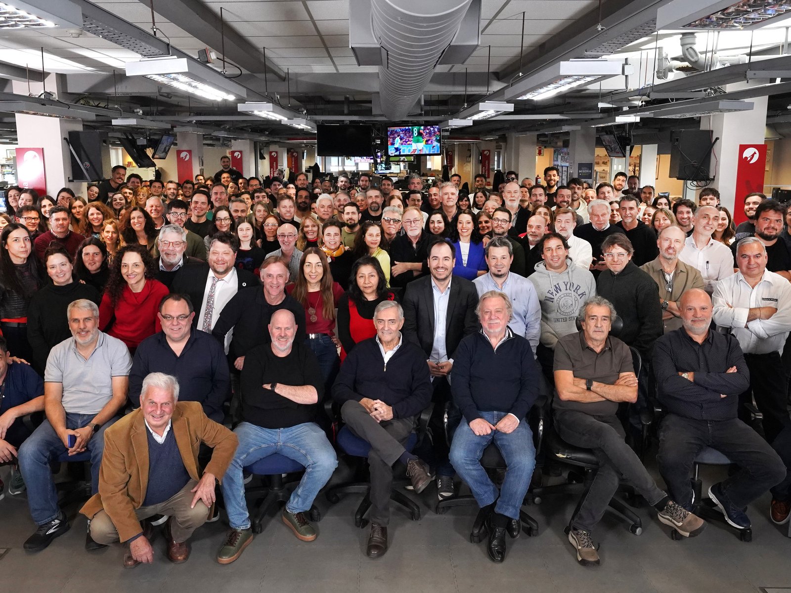 Un aniversario muy especial en la redacción de Clarín