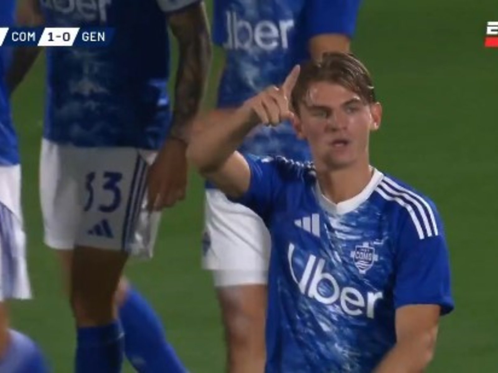 bombazo de 30 metros para ratificar su crecimiento imparable