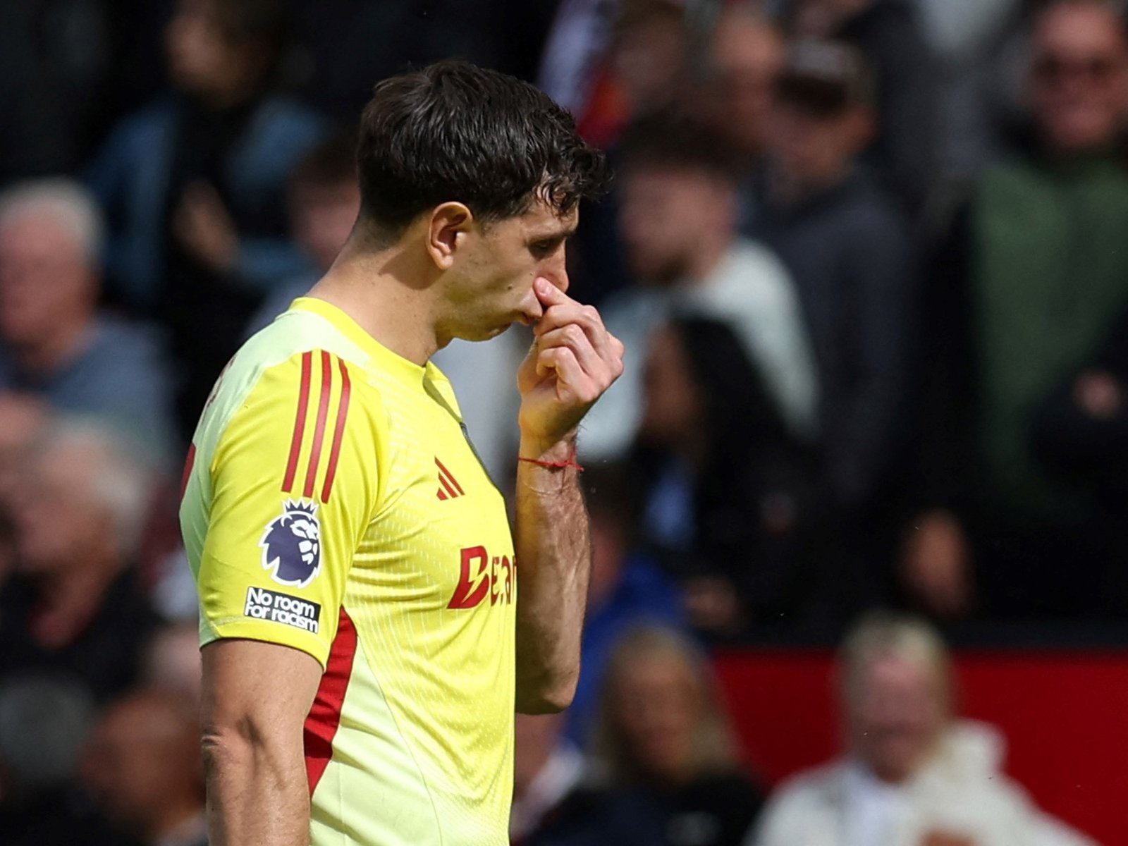 cómo reaccionaron los hinchas tras su intento fallido de pasar al Manchester United