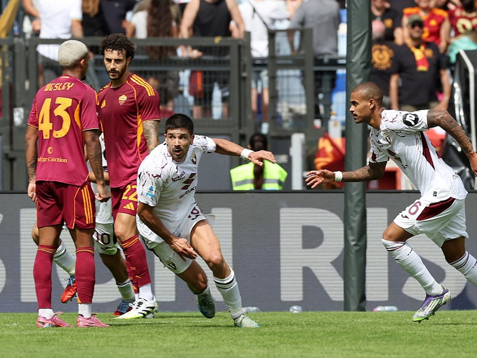 el golazo del ‘Cholito’ para el triunfo del Torino vs Roma de Dybala y Soulé