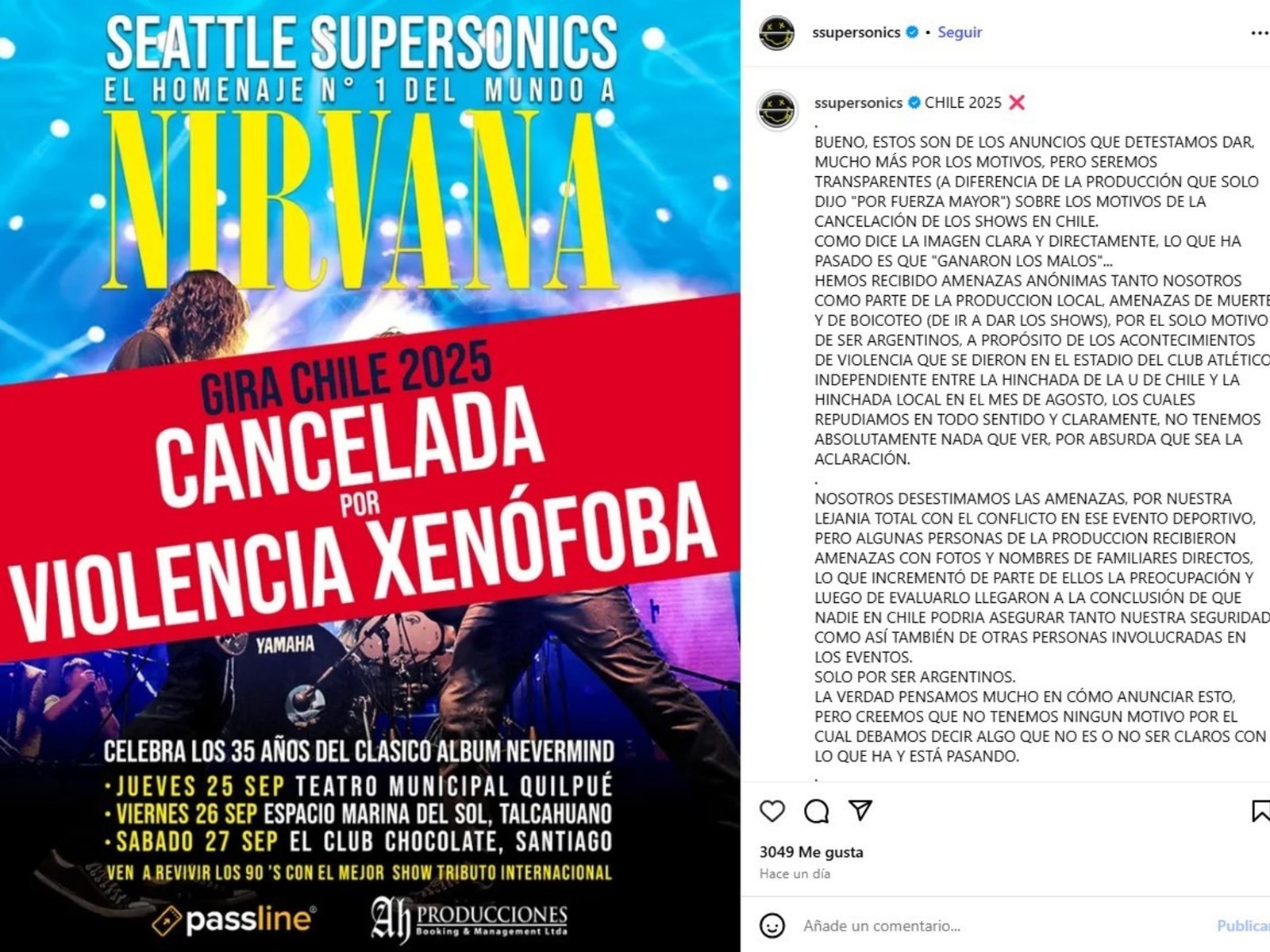 los amenazaron de muerte en represalia a los incidentes en Avellaneda