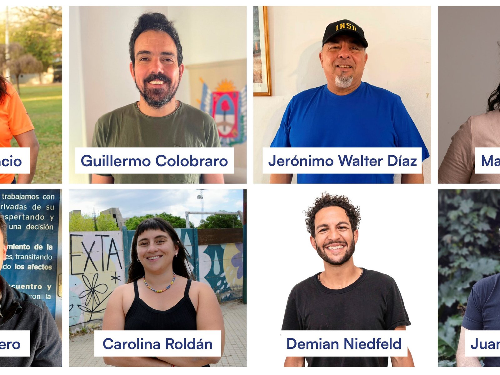 ocho argentinos que inspiran con su compromiso y entrega a los demás