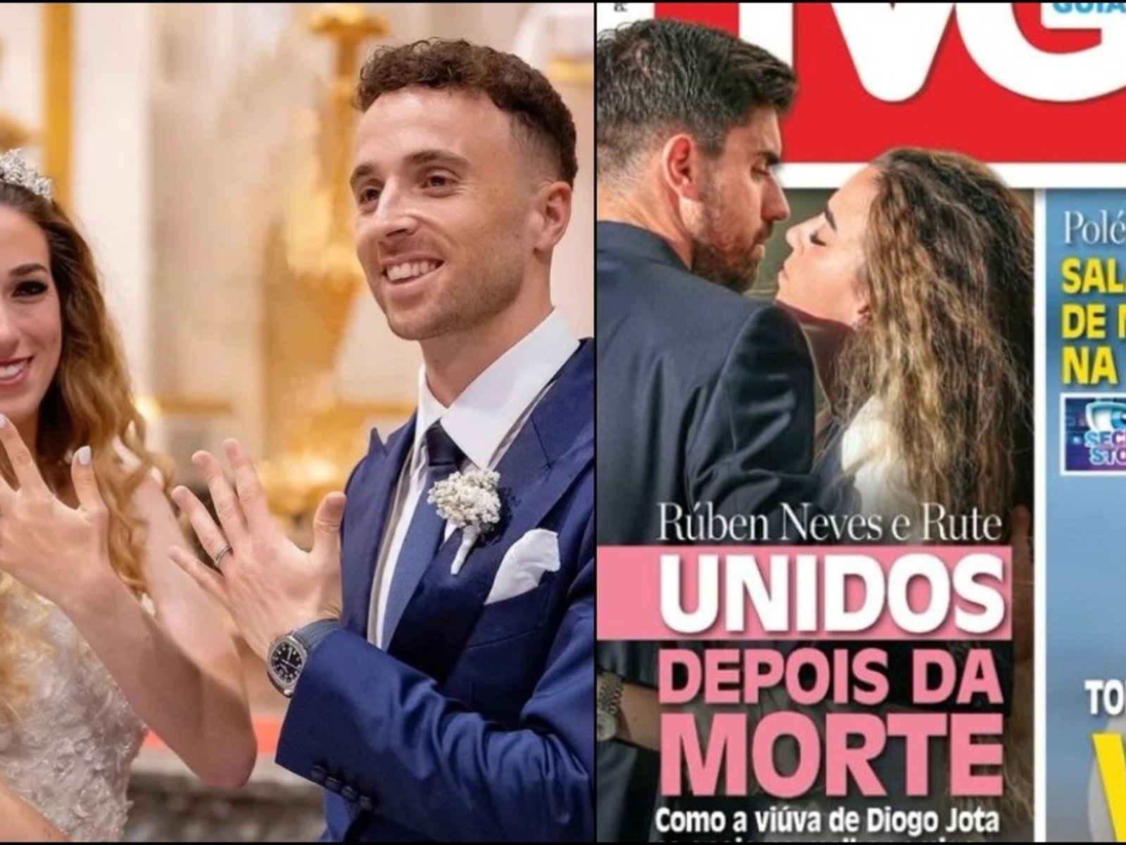 vinculan a la viuda de Diogo Jota con Rúben Neves, amigo y excompañero del futbolista, que se defendió en las redes