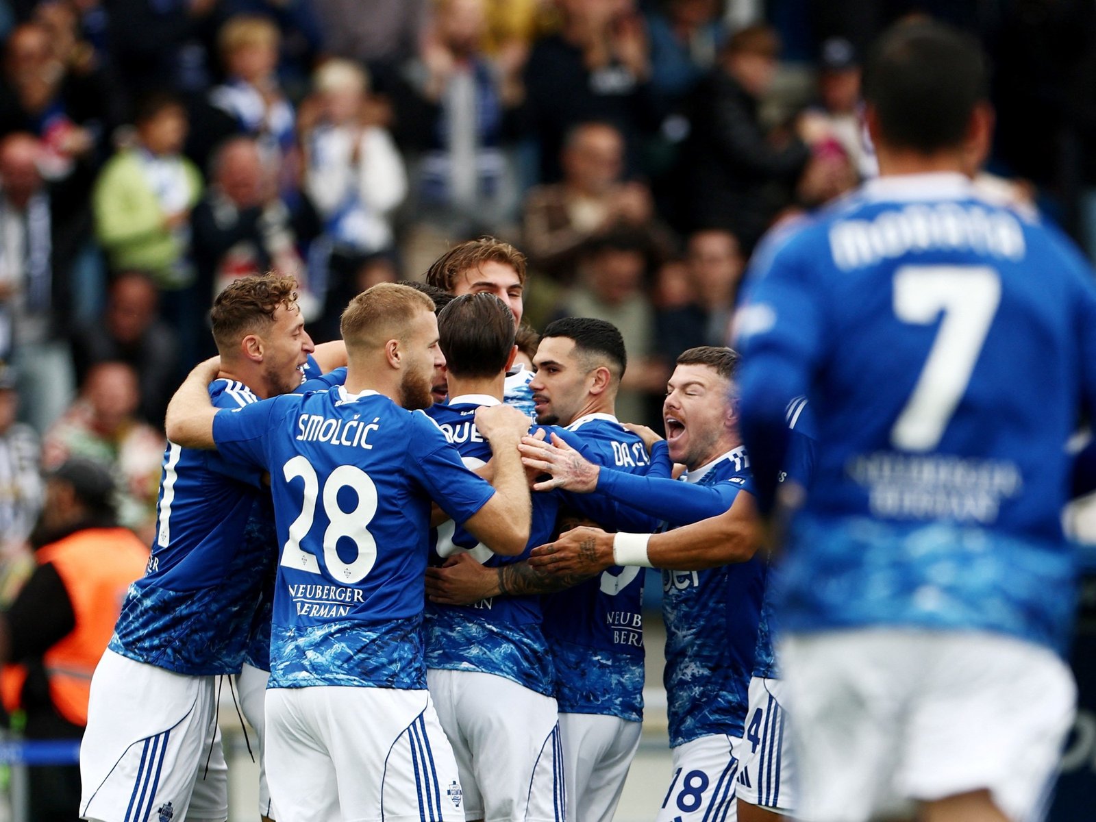 Asistencia de Nico Paz para el 1-0 de Como ante Juventus