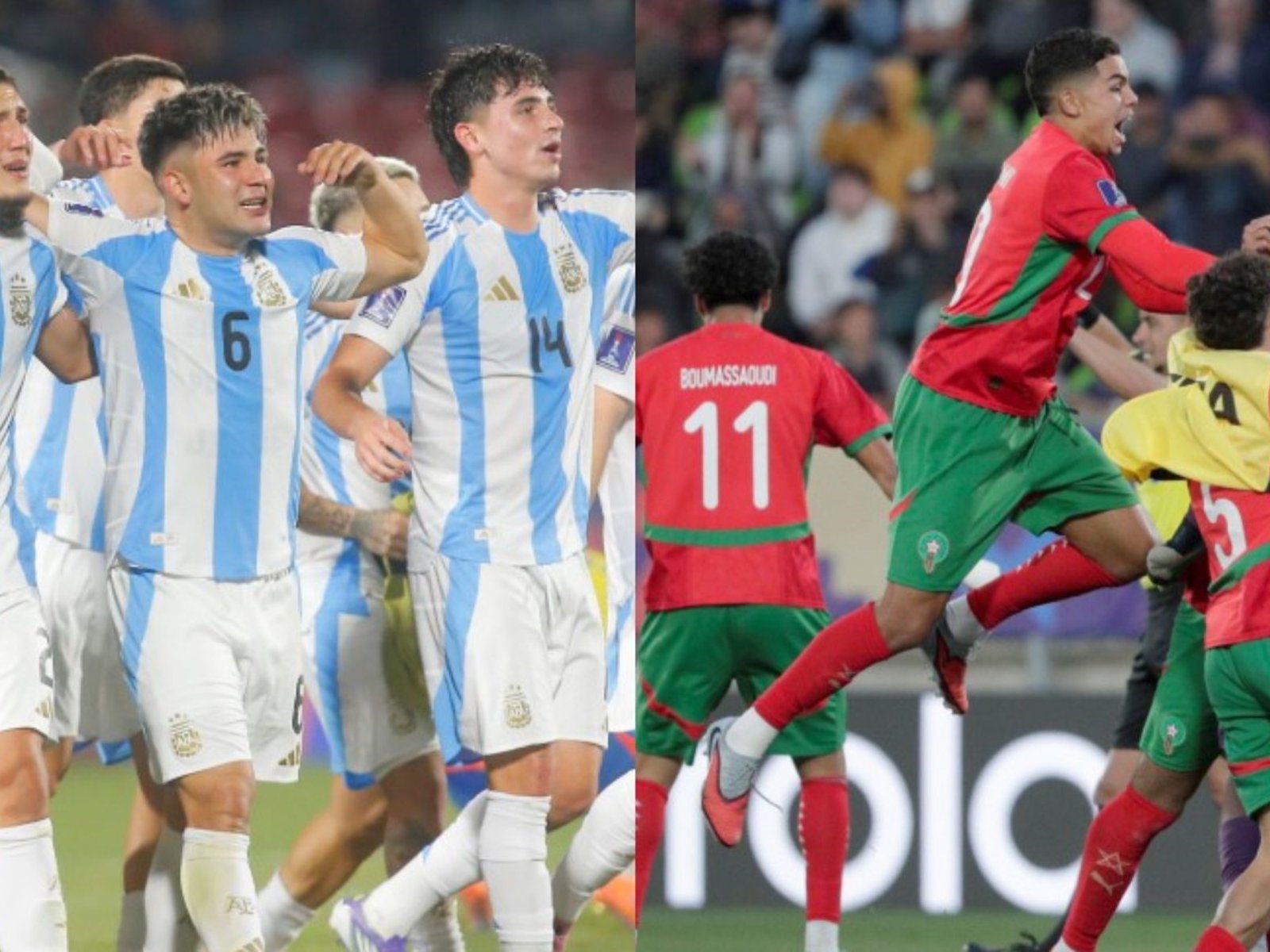 Con Argentina y Marruecos en la final, cuándo fue la última vez que no hubo europeos en la definición del Mundial Sub 20 :: Olé