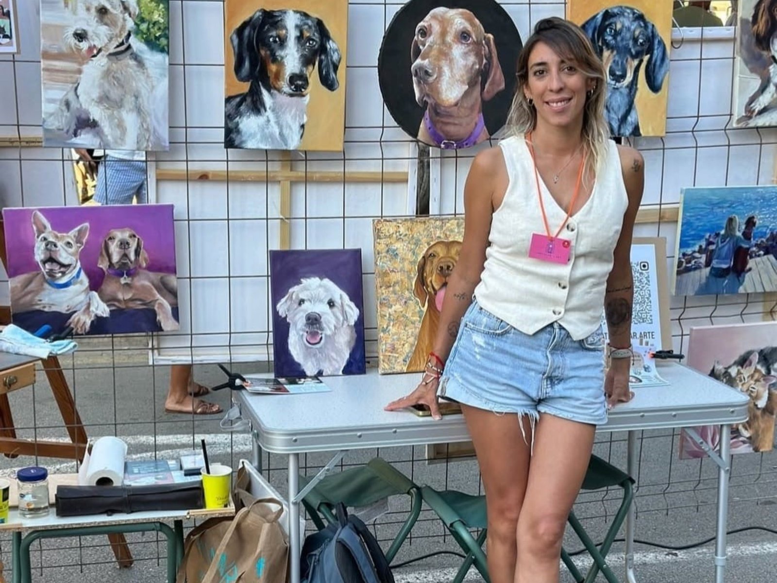 “Convertí el duelo en arte”